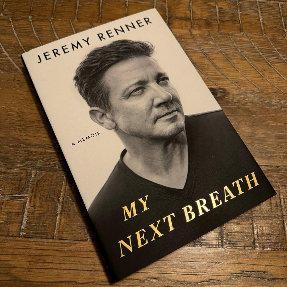 My Next Breath A Memoir by Jeremy Renner Hardcover First Edition 2025 DJ